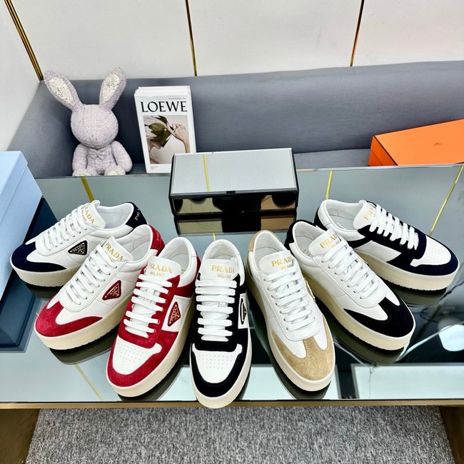 Prada Downtown Bold leather sneakers 45031-2