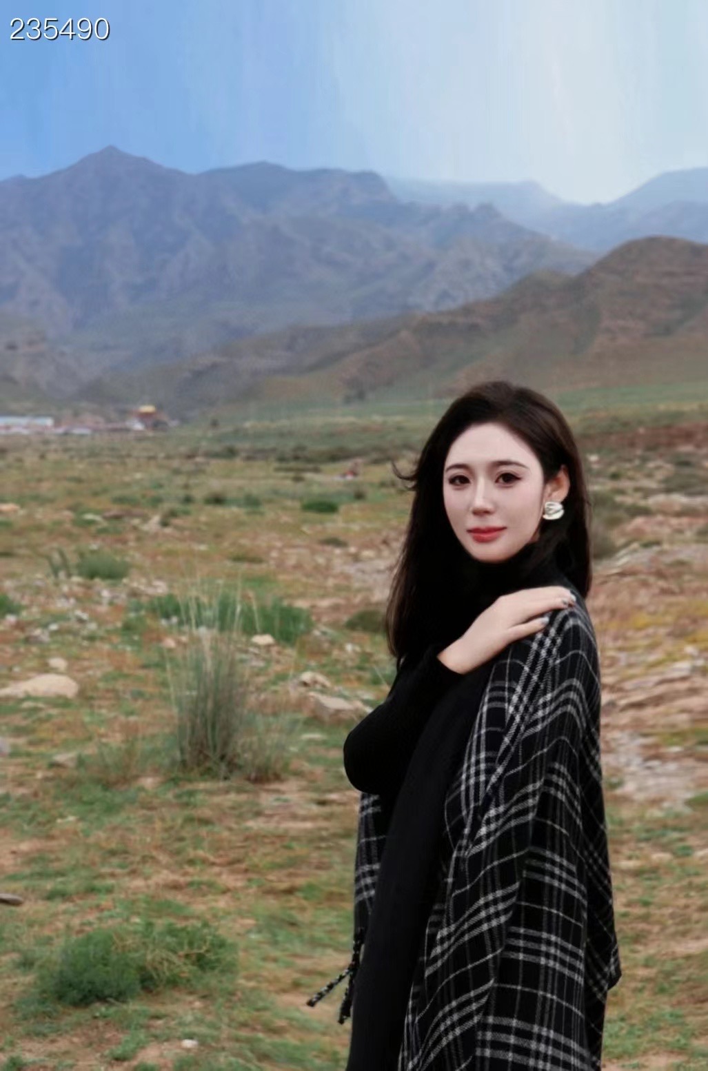 Burberry Cape Double-sided cashmere FDC35910