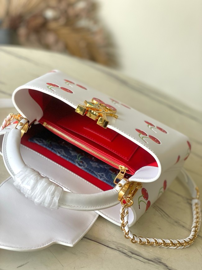 Louis Vuitton Capucines BB M13252 white