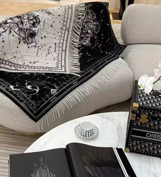 Dior Oblique Poncho Cashmere 21DOB5