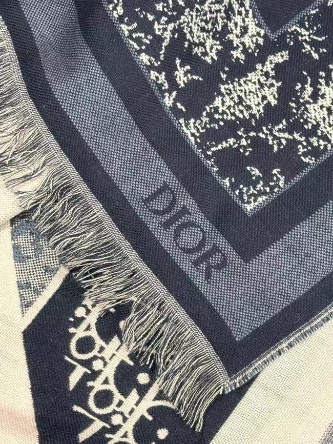 Dior Oblique Poncho Cashmere 21DOB9