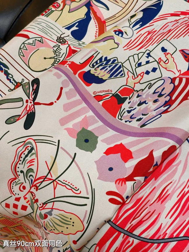 Hermes Shawl Cashmere and Silk Jacquard KY095