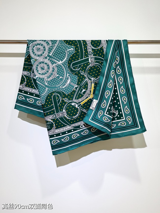 Hermes Shawl Cashmere and Silk Jacquard KY100