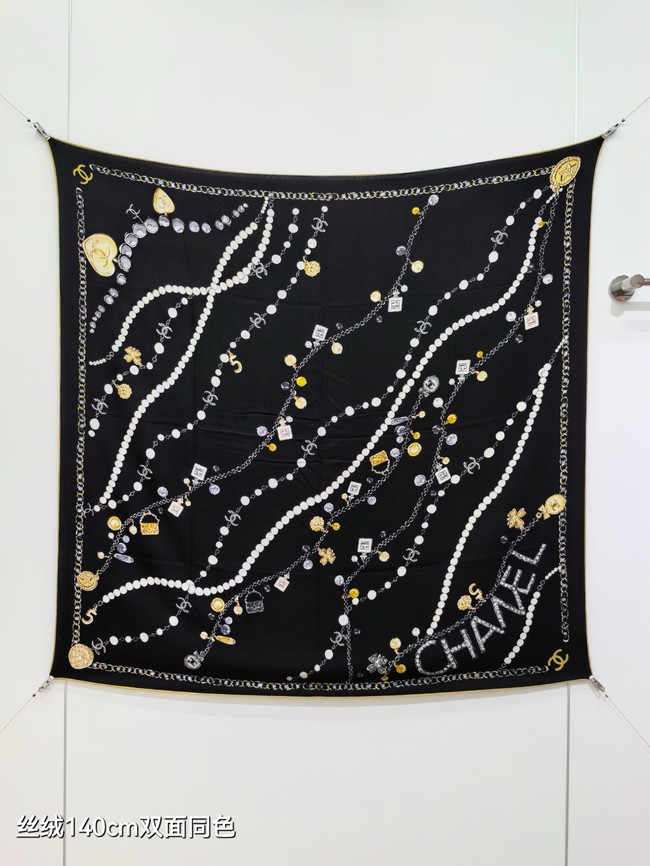 Louis Vuitton Shawl Cashmere and Silk KY125