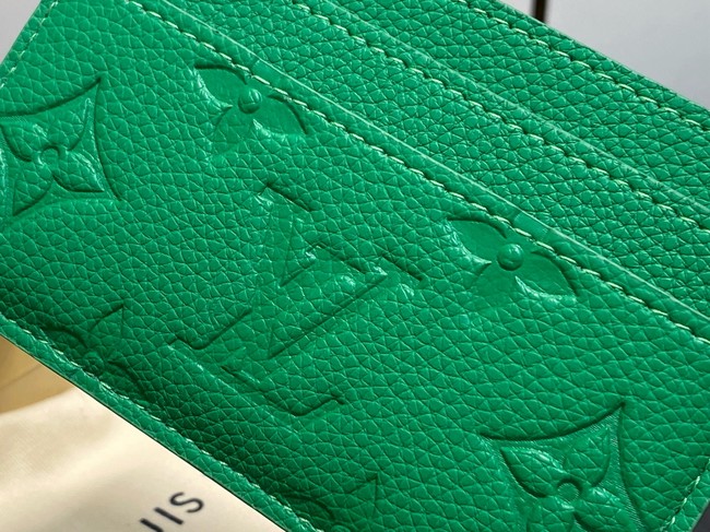 Louis Vuitton Double Card Holder M14771  green