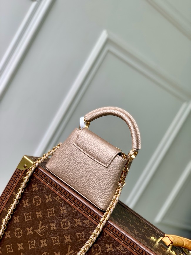 Louis Vuitton Capucines nano M24583 pink gold