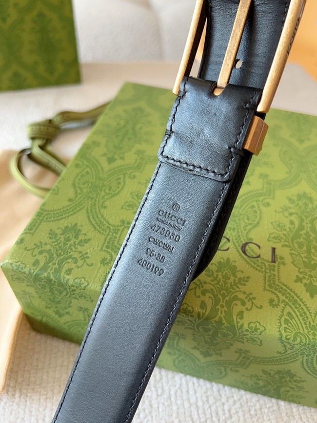 Gucci Belt with Interlocking G detail 673921-4