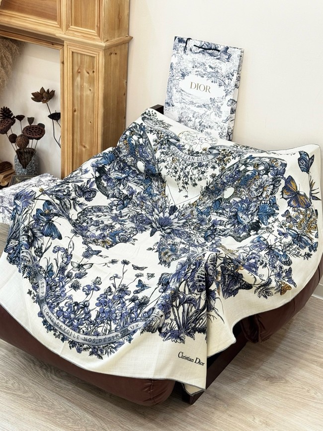 Dior Shawl Wool Silk and Cotton KY193