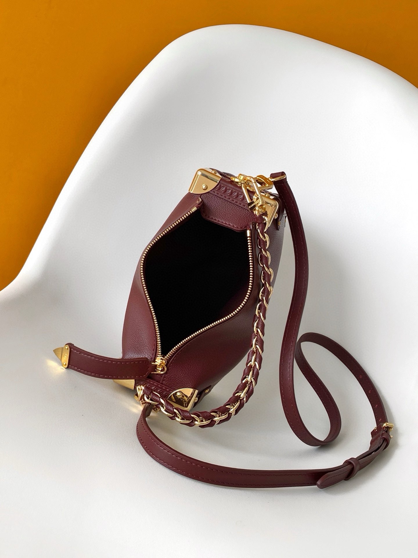 Louis Vuitton Monogram Original Leather Bag M25669 Wine