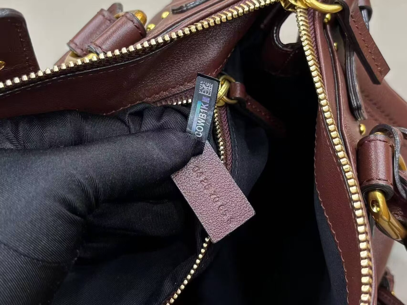 Chloe Original Leather Handle Bag C63202 Coffee Brown Chloe Original Leather Handle Bag C63202 Coffee Brown