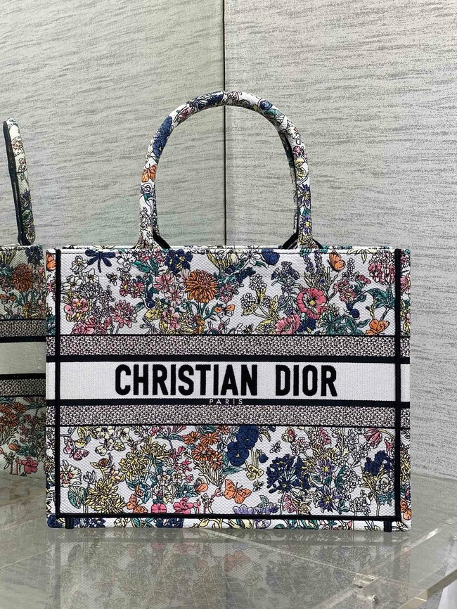 Dioriviera Medium Dior Book Tote Embroidery M1296ZEZG-2