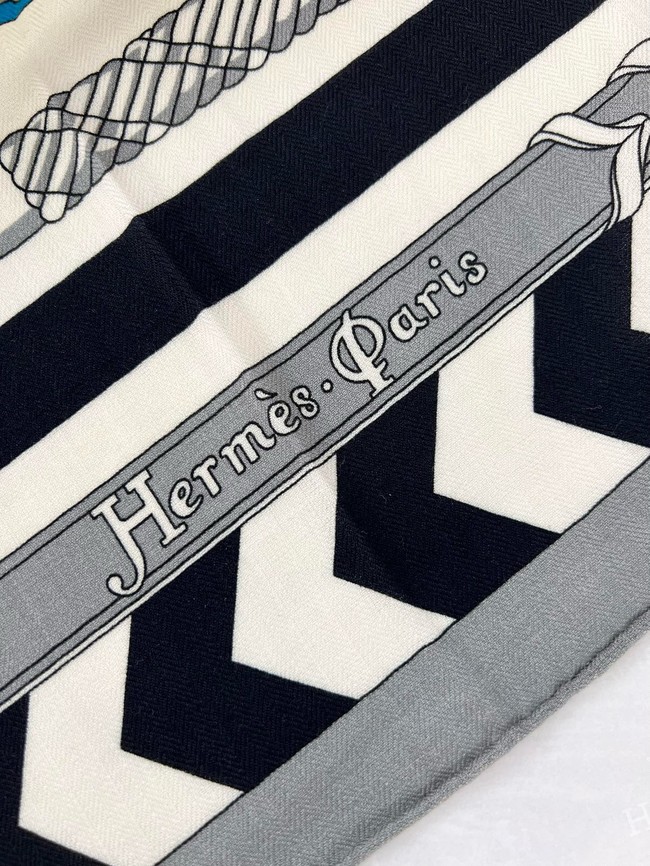 Hermes Shawl Cashmere and Silk 06397