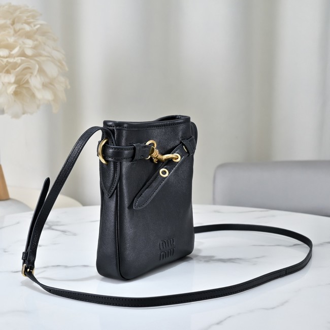 MIUMIU Nappa leather bag 5NR461 black