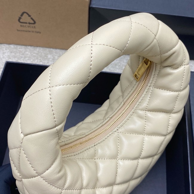 Saint Laurent ICARINO in quilted nappa 851689 BLANC VINTAGE