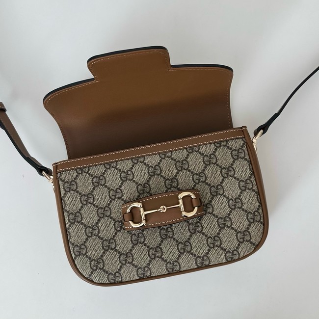 Gucci small shoulder bag 815205 brown