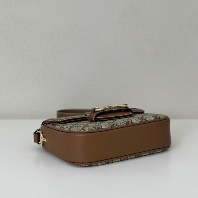 Gucci small shoulder bag 815205 brown