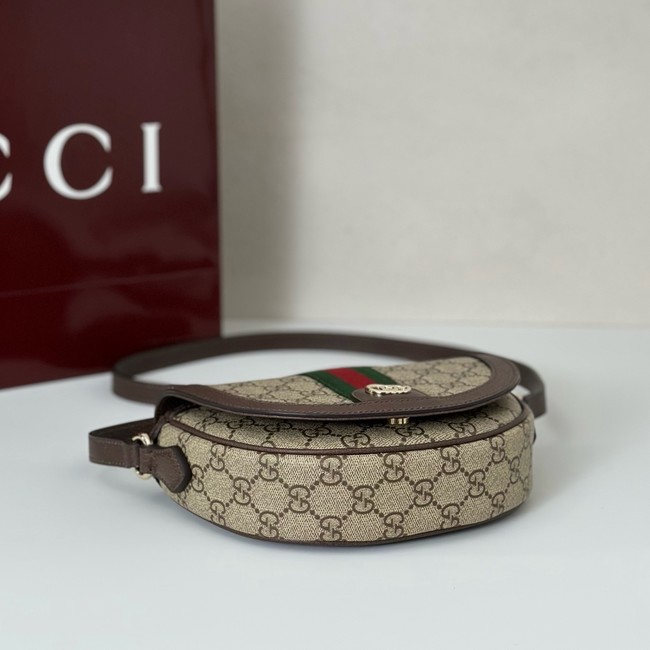 GUCCI Ophidia small shoulder bag 838476 brown