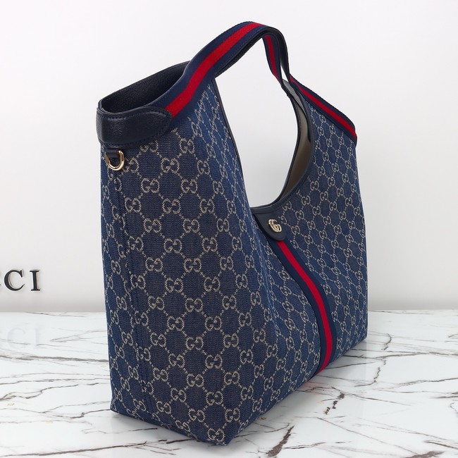 Gucci Giglio large tote bag 853971 Variation blue 