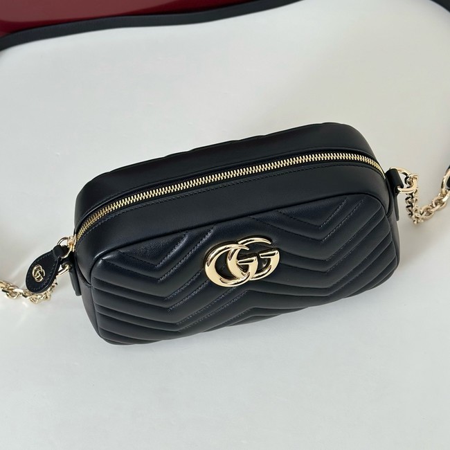 Gucci GG Marmont small camera bag 855273 black