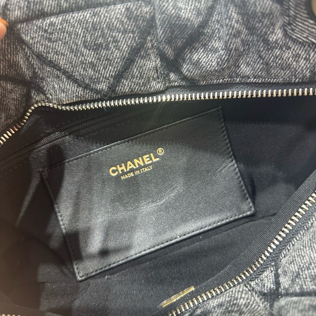 Chanel Denim Bow bag AS5851 black