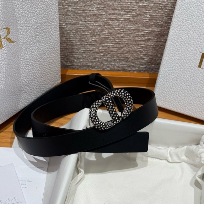 Dior Saddle Belt Smooth Calfskin B0445C-1