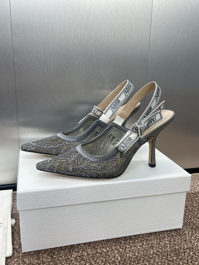 JAdior Slingback Pump Cotton Embroidered KCP867DQ-3