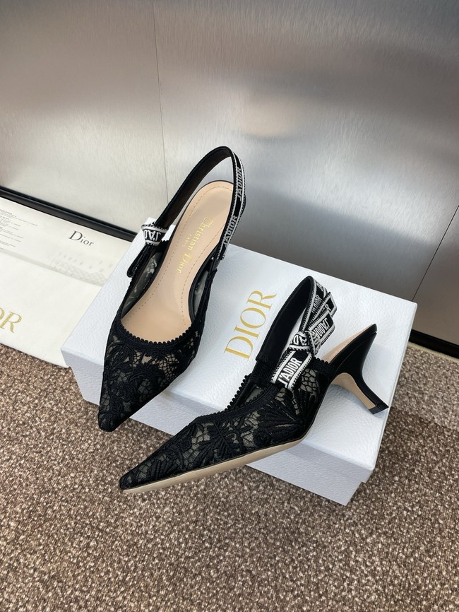 JAdior Slingback Pump Cotton Embroidered KCV367DLN-5