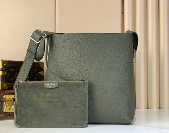 Louis Vuitton NEW All In M26745 dark green