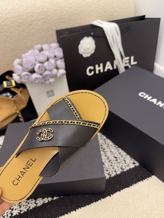 Chanel Calfskin Mules 69889-4