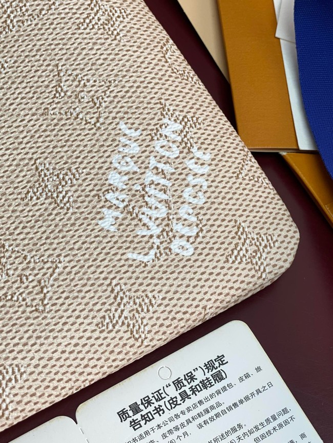 Louis Vuitton NEW Key Pouch M M27109 Apricot