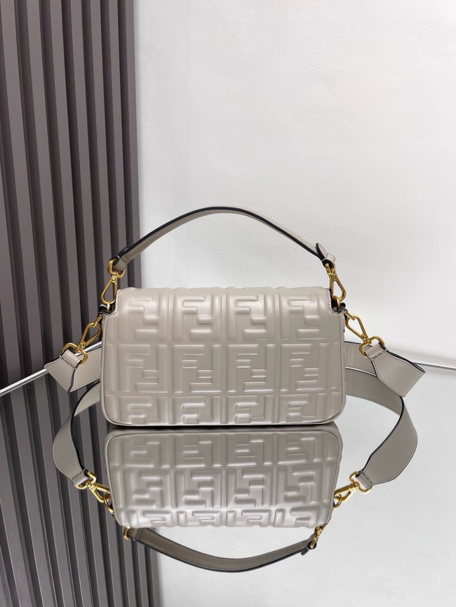 Fendi Baguette Medium Bag 8BR600 grey