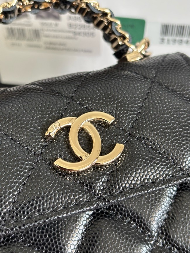 CHANEL Clutch With Chain 96183 black