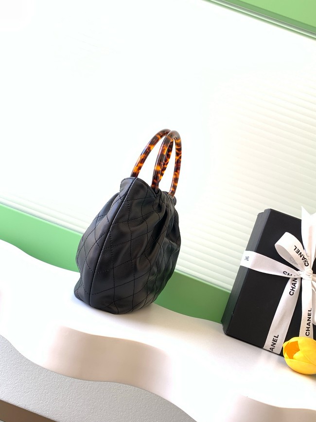 CHANEL Small Hobo Bag AS6022 black
