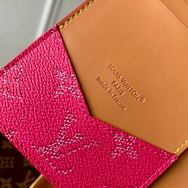 Louis Vuitton Passport Cover M26831 rose