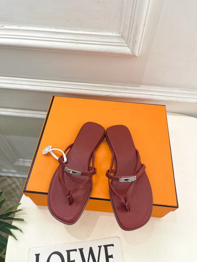 Hermes Sunkiss Flat Sandal 1AHKU8-2