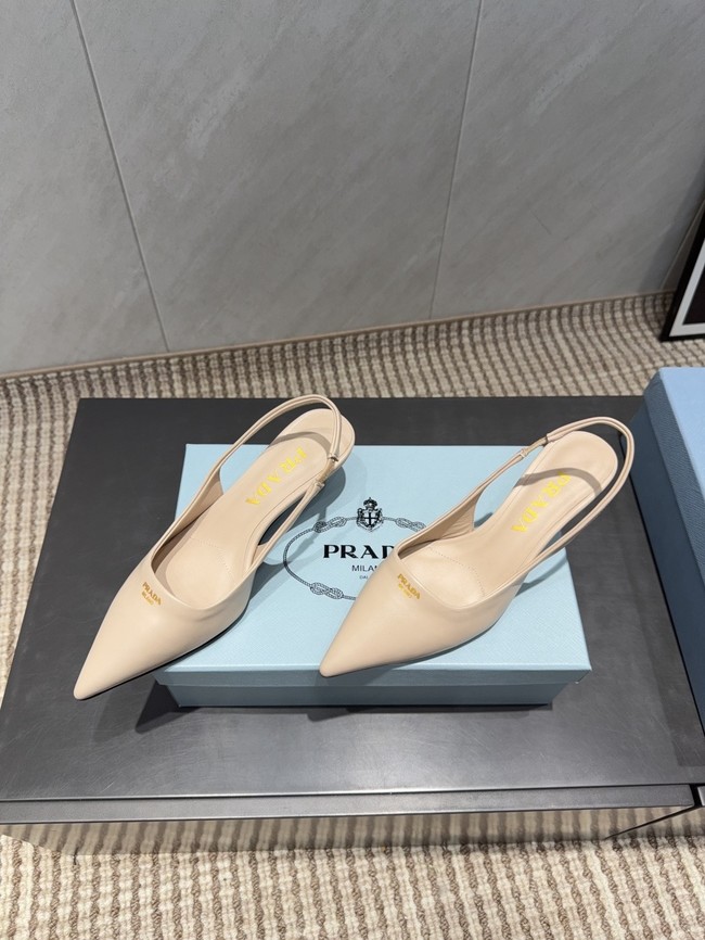 Prada leather slingback pumps 1I901M-5
