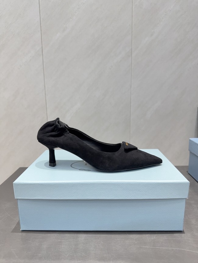 Prada Mordore leather pumps 87221-4