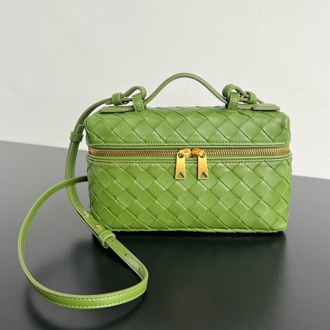 Bottega Veneta Vanity Case On Strap 789109 Green grass