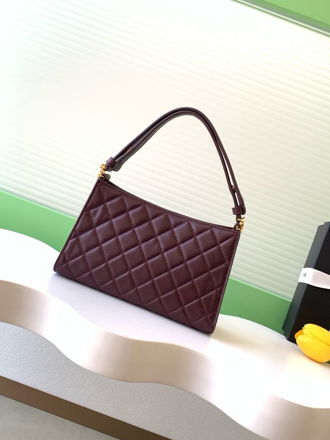 CHANEL Shoulder Bag AS6045 burgundy