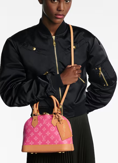 Louis Vuitton NEW Alma BB M28272 Rose Ruban Louis Vuitton NEW Alma BB M28272 Rose Ruban