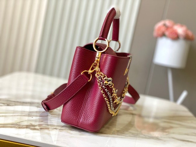Louis Vuitton Capucines BB M27039 Grenat Red
