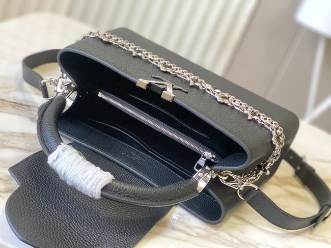 Louis Vuitton Capucines M25089 black