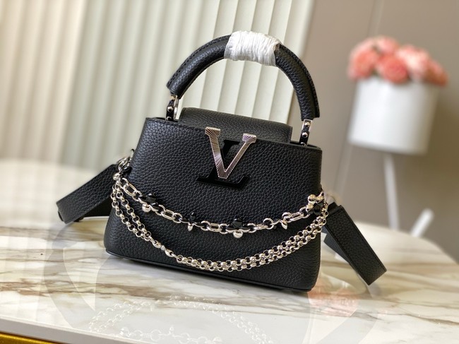 Louis Vuitton Capucines MINI M27038 black