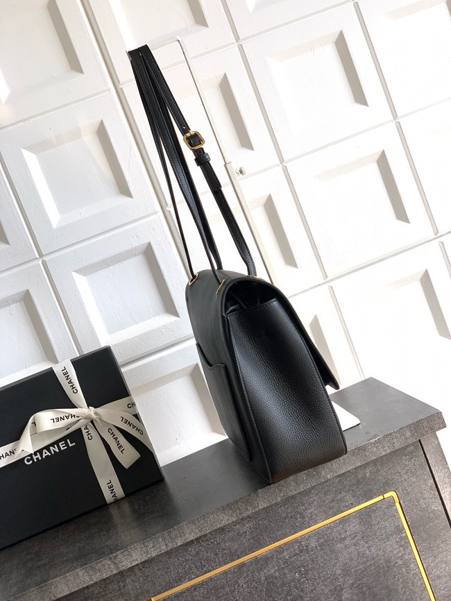 CHANEL Maxi Classic Handbag AS58601 black