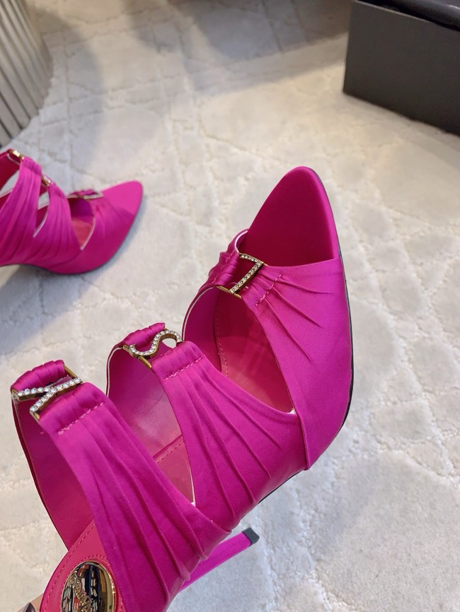 Saint Laurent EMILIE mules in satin crepe G1097-1