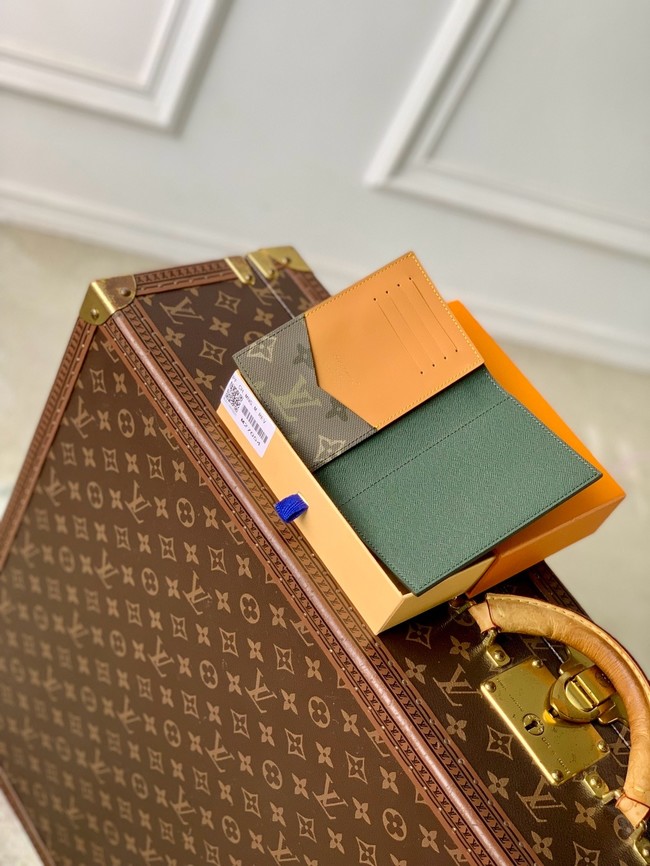 Louis Vuitton Passport Cover M27054 Khaki