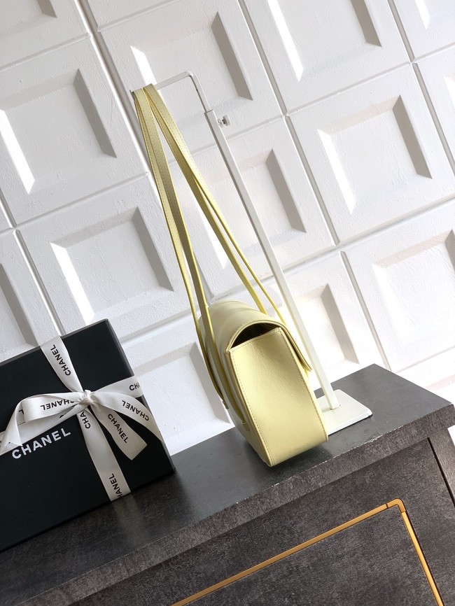 CHANEL Small Flap Bag AS6130 yellow