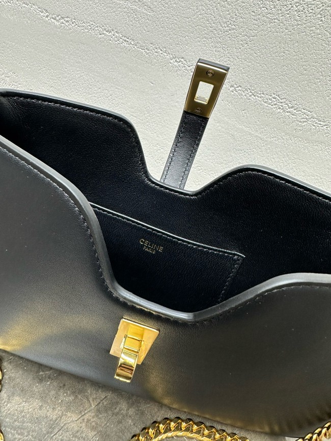 Celine SHOULDER CAMILLE 16 SOFT IN SMOOTH CALFSKIN 122073 black