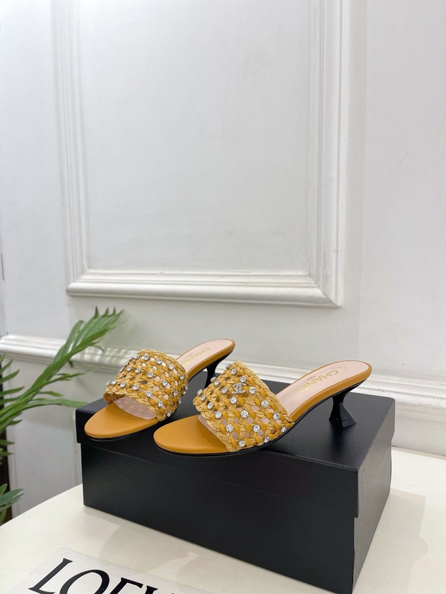 Chanel Mules Heel 5CM 55699-2