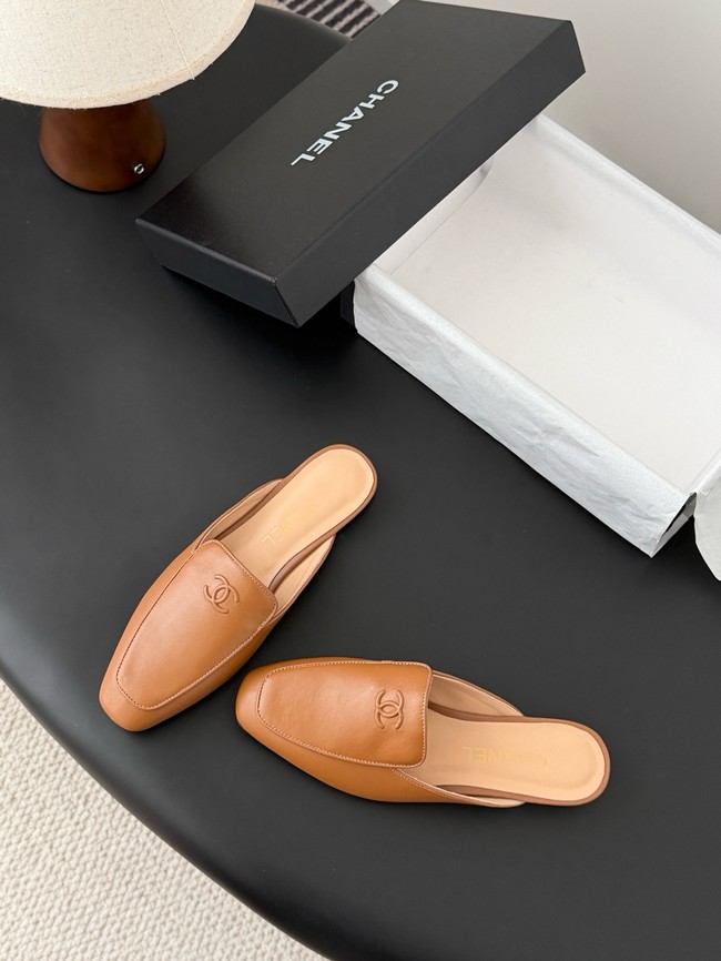 Chanel Mules Calfskin 55708-1